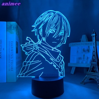 โคมไฟตั้งโต๊ะอะคริลิค Led ลายอนิเมะ Noragami Yato 3d ของขวัญวันเกิด สําหรับตกแต่งห้องนอน