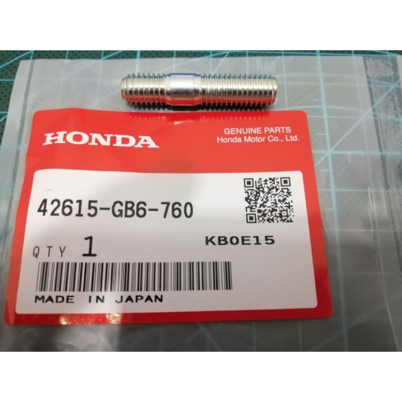 42615-GB6-760 ดุมสเตอร์สตั๊ด Bolt Honda Gbo/Gboj, Gb6