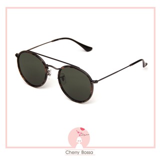 แว่นตากันแดดแบรนด์ Circus Eyewear รุ่น : Vintage Sun : 3647 Matte Tortoise / Black PL Size 51 MM.