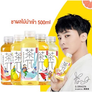 [ลดเพิ่ม 5% โค้ด QXXUMPC6] ชาผลไม้ x GDragon หอมอร่อย สดชื่น หลากรสชาติ 500ml