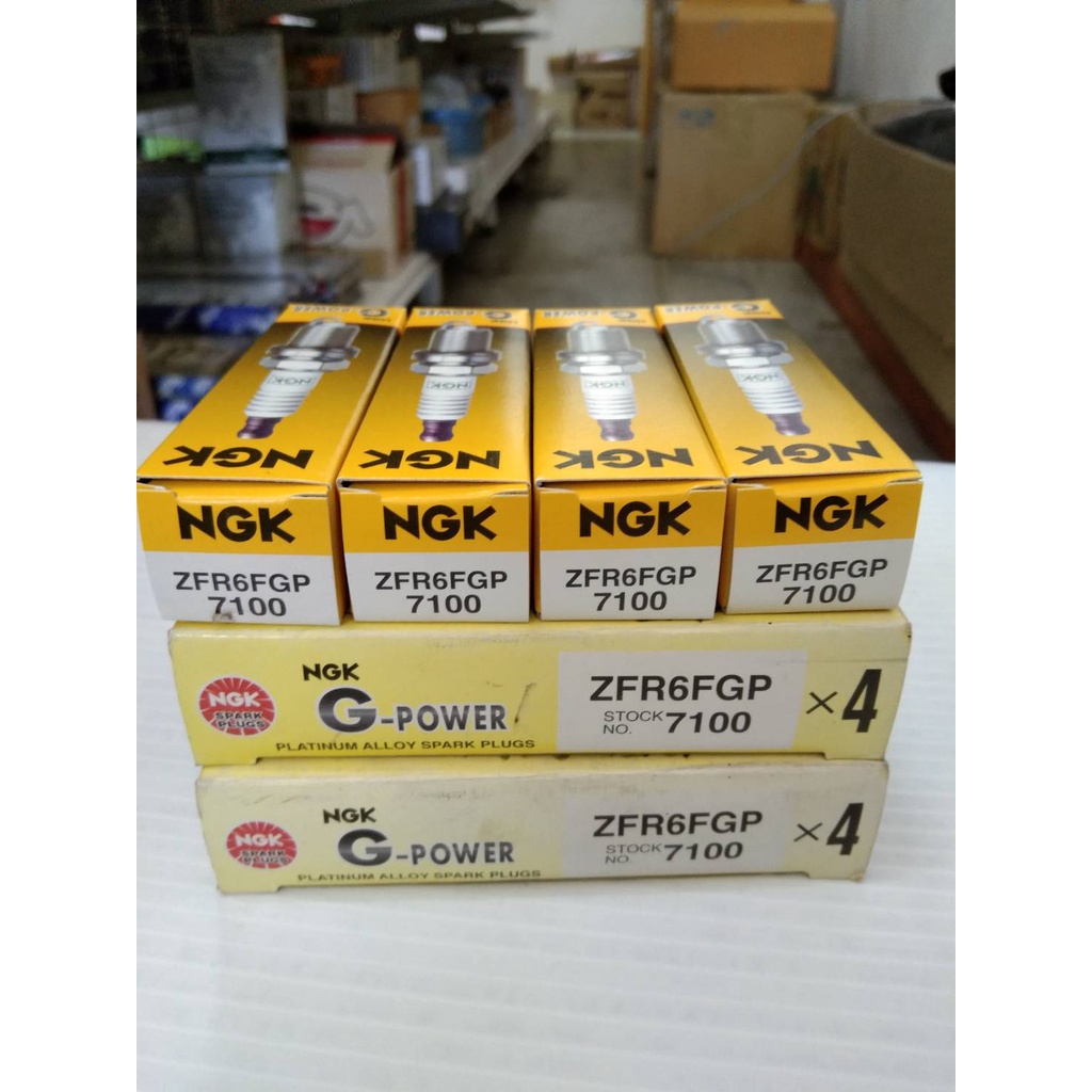 หัวเทียน NGK ZFR6FGP 7100 หัวเข็ม (G-Power Platinum) สำหรับรถเก๋งHONDA ...