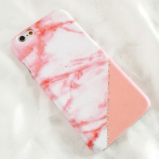 พร้อมส่ง เคสลาย Pink Marble 05