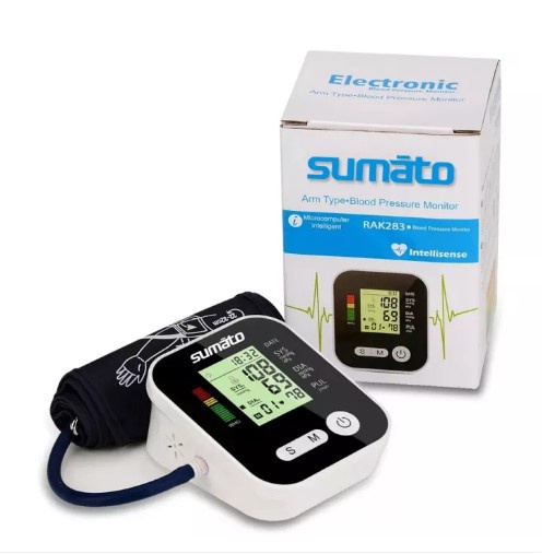 เครื่องวัดความดันโลหิต SUMATO🩸รุ่น Blood Pressure Monitor (RAK283) พร้อมสาย USB