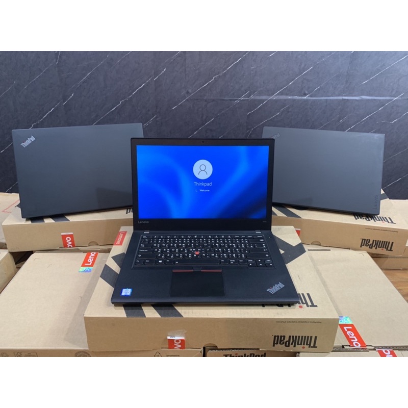 Thinkpad T470 I5  Gen 6300U เครื่องสวยสภาพดี คีย์บอร์ดไฟ
