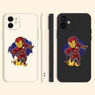 The Avengers เคสไอโฟน 12 pro max iPhone 14 13 11 promax case Marvel iron Man 7 8 Plus 8พลัส Se2020 เคส X Xr Xs Max cover