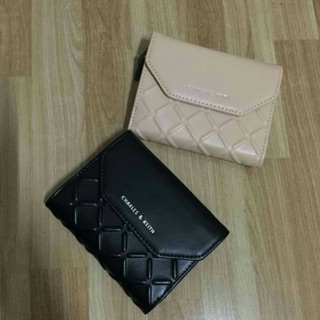 CHARLES &amp; KEITH  TEXTURED WALLET