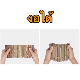 แผ่นไม้ สะพานโค้ง งอได้ สามารถจัดแต่งให้เป็นถ้ำ หรือทางเดิน หรือแต่งเป็นอย่างอื่นได้