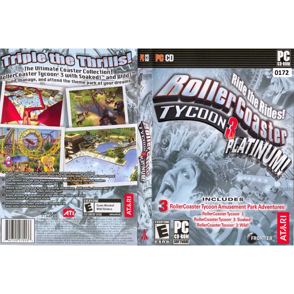 (PC) รถไฟเหาะ Tycoon 4Pack