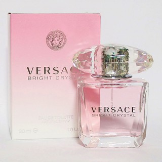 [[แท้ชัวร์]] Versace Bright Crystal Eau de Toilette Natural Spray 30ml หอมมีระดับ เพิ่มเสน่ห์เย้ายวนใจให้กับหญิงสาว