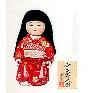 Edo doll no.16-37 (สูง 14.5 CM) ตุ๊กตาเอโดะ เป็นหนึ่งในงานฝีมือแบบดั้งเดิมของสมัยเอโดะ