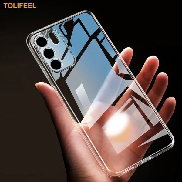 CASE SUITABLE สําหรับ OPPO RENO 6 4G / 6 5G / RENO 6 PRO JELLY SOFTCASE SLIM FIT ULTRATHIN SHOCKPROO