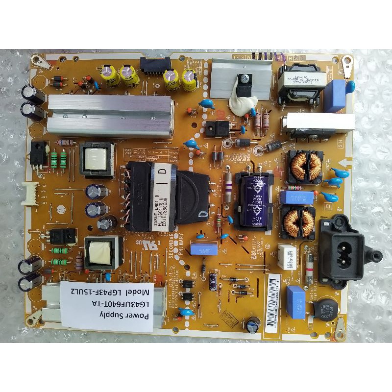 LG 43UF640T Power Supply TV LG 43UF640T