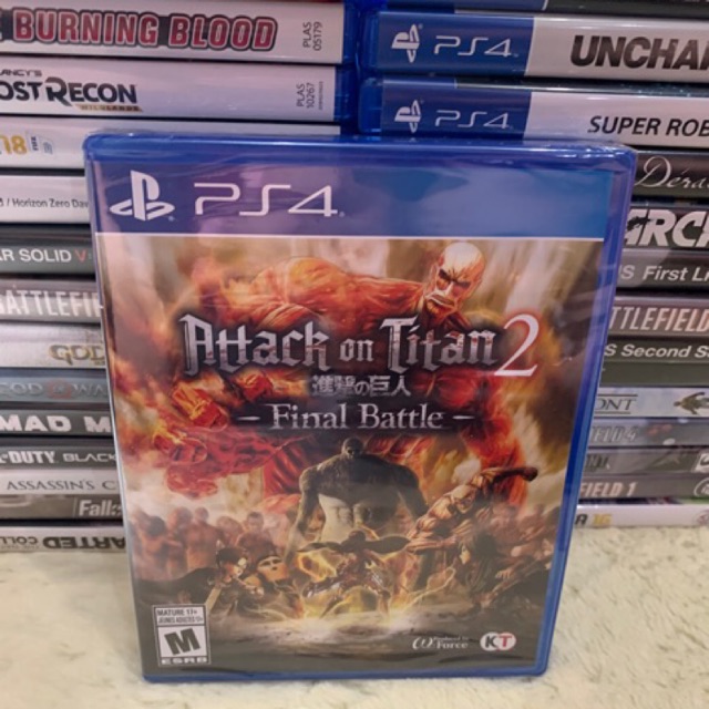 Ps4 : Attack on Titan 2 Final Battle (มือสอง) z2 Europe English