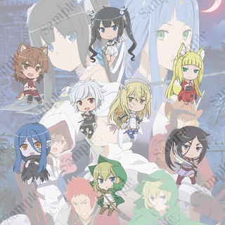 พวงกุญแจ Danmachi - พวงกุญแจ - สายคล้อง Hp - สายรัดหยิก - ที่แขวน Hp - ของที่ระลึก - อะนิเมะ Ganci - Game - พวงกุญแจ