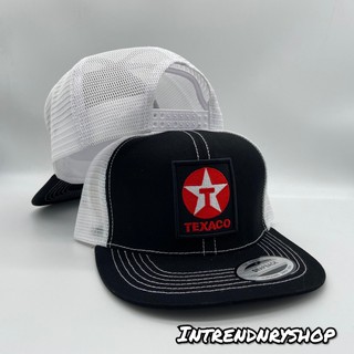 หมวกตาข่าย หมวกวินเทจ โลโก้ TEXACO Vintage Snapback HIPHOP