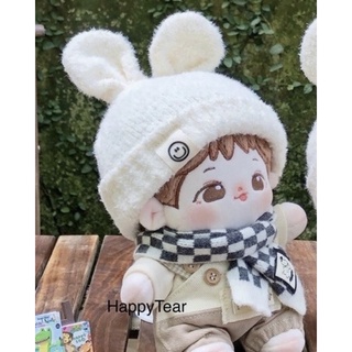 หมวกตุ๊กตา (พร้อมส่ง ของใหม่ มือ1) หมวกตุ๊กตา 20 cm. Little Rabbit By Milk Carrot 20 cm. (ไม่รวมตุ๊กตา ไม่รวมชุดตุ๊กตา)