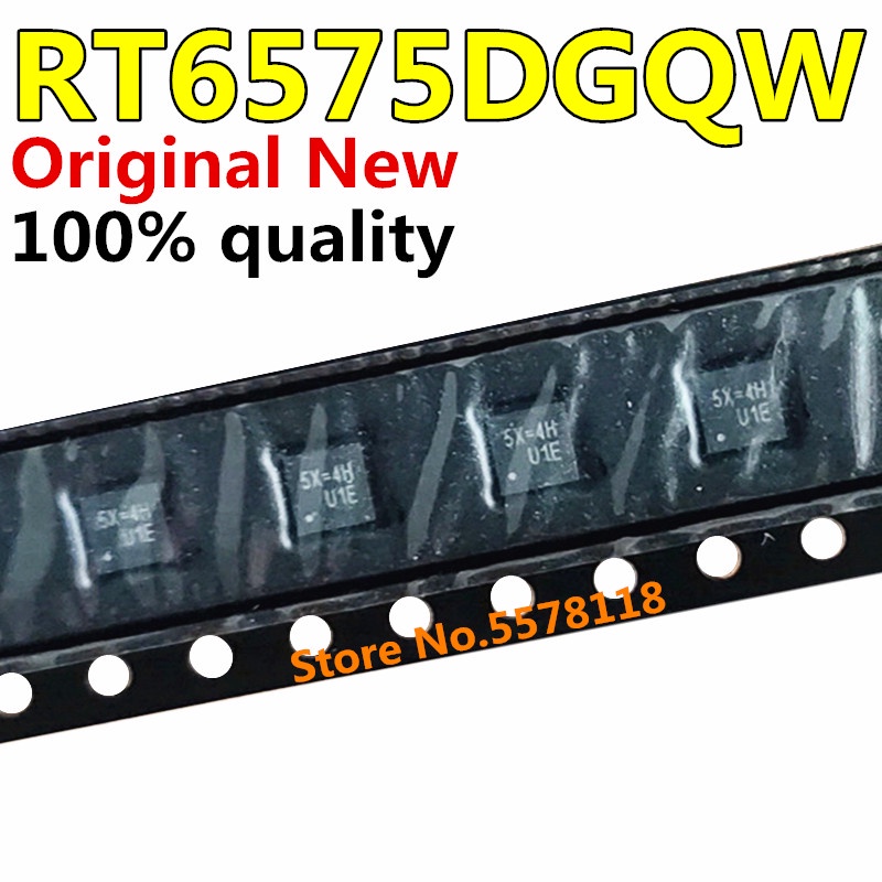 5pcs-10pcs 100% New RT6575DGQW RT6575D (5X=4H 5X=1E 5X=1J 5X=...) QFN-20 Chipset