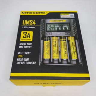 เครื่องชาร์จ Nitecore UMS4 ของแท้