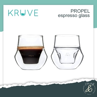 [พร้อมส่ง] KRUVE PROPEL Espresso Glass แก้วกาแฟ  75ml.