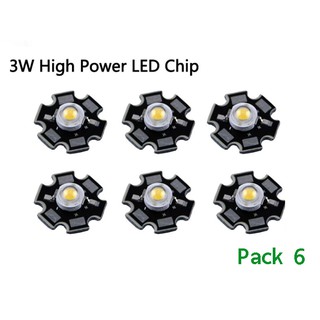 LED กงจักร 3W แสง Warmwhite (6 Pcs/lot)