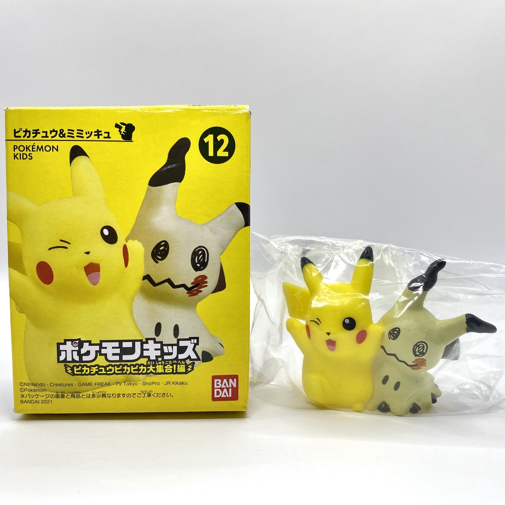 โมเดลโปเกม่อน Pikachu & Mimikyu ปิกาจู & มิมิคคิว Pokemon Kids Finger Puppet โปเกม่อนสวมนิ้ว Nintend