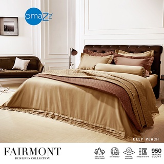 Omazz ปลอกหมอนหนุนมีปีก (2ชิ้น) Collection Fairmont รหัส Deep Peach