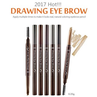 (New) Etude House Drawing Eye Brow เพิ่มปริมาณขึ้น 30% ส่วนลด100 บาท โค้ด