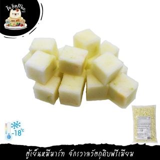 1KG/PACK แอปเปิ้ลเขียวหั่นเต๋าแช่แข็ง FROZEN GREEN APPLE DICES CUT