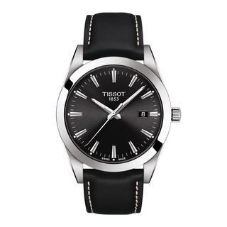 Tissot Gentleman ทิสโซต์ เจนเทิลแมน สีดำ ดำ T1274101605100 นาฬิกาผู้ชาย