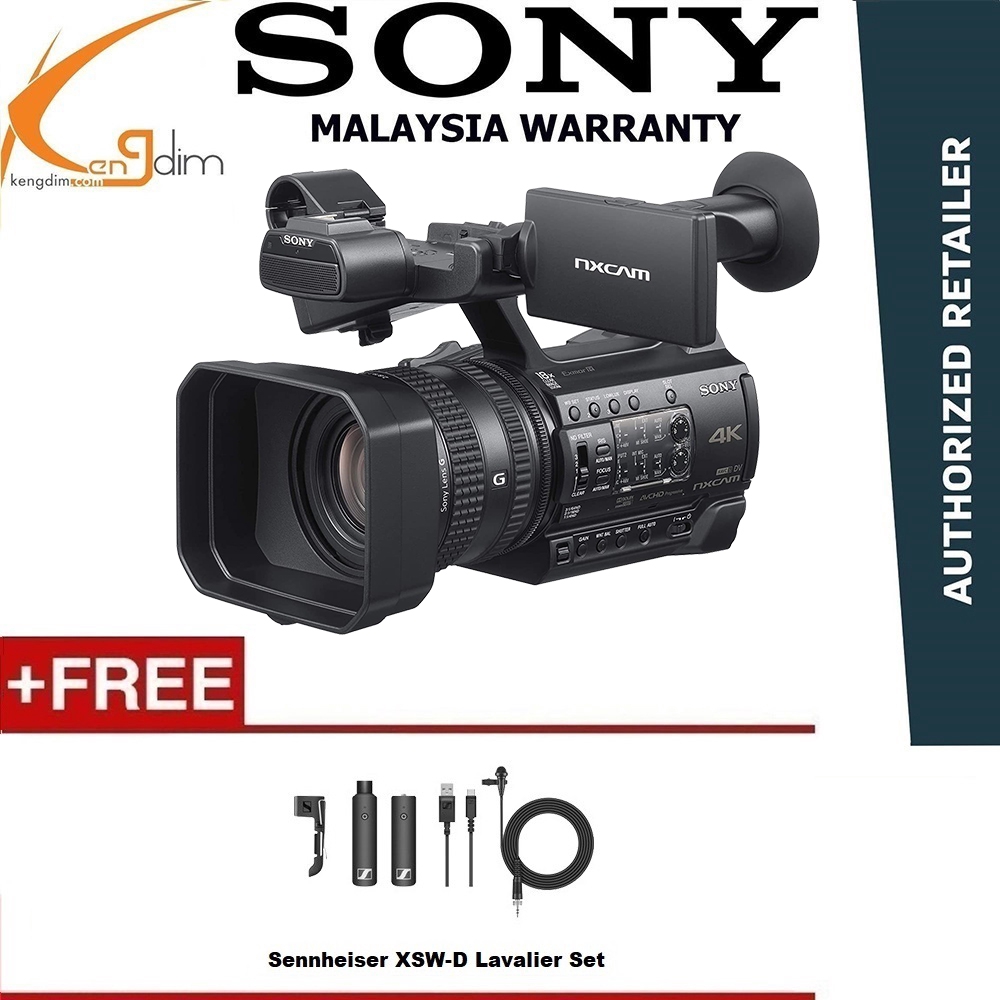 กล้องวีดีโอ Sony HXR-NX200 + Sennheiser XSW-D
