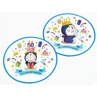 ลิขสิทธิ์แท้ โดราเอมอน แพ็คคู่ บังแดดข้าง โดเรมอน ที่บังแดดกระจกข้าง รถยนต์ สีขาว Doraemon Car Side Window Sun Shade