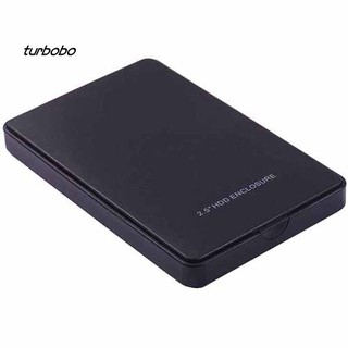 เคสฮาร์ดดิสก์ไดรฟ์ภายนอก SSD CC-Black USB 2.0 HDD สําหรับ SATA 2.5 นิ้ว