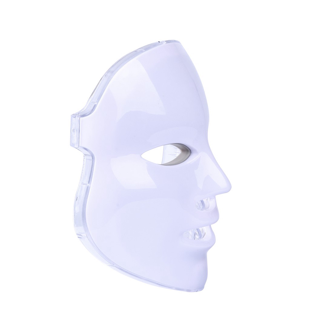 COD หน้ากาก led มาร์คหน้ากาก แสง หน้ากากแสง LED FACE MASK  LED  7สี บำบัดผิว - รูปที่ 4