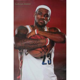 LeBron James, โปสเตอร์นักบาสเกตบอล เลอบรอน เจมส์