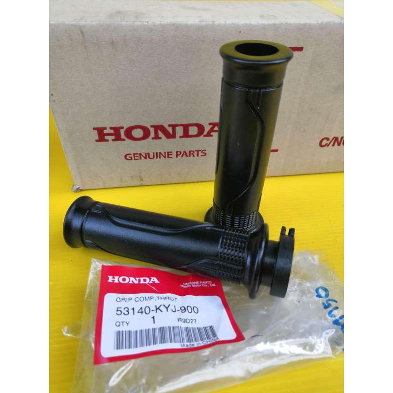 ปลอกแฮนด์​ ปลอกเร่งพร้อมไส้เร่ง​ CBR150​ CBR250i​ แท้เบิกศูนย์Honda​ได้​ 1​ คู่.53140-KYJ-900 ส่งฟรีเก็บเงินปลายทาง.