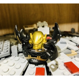 Bakugan Aquos  PREYAS DIABLO Rare Black Gold DNA 630g Power