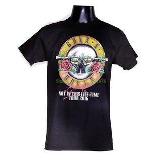 เสื้อยืดสุดเท่เสื้อวง Guns N Roses เสื้อวงร็อค เมทัล สากล เสื้อวินเทจ กันส์แอนด์โรสเซส GUN1712Sto5XL