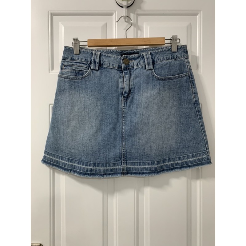 กระโปรง bossini jean skirt