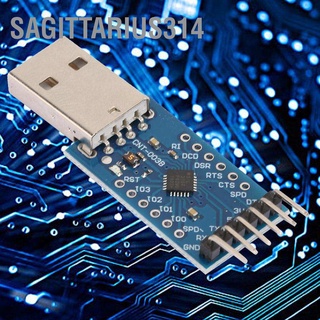 Sagittarius314 CP2104 USB 2.0 to TTL UART 6PIN Module Serial Converter Board with Wire