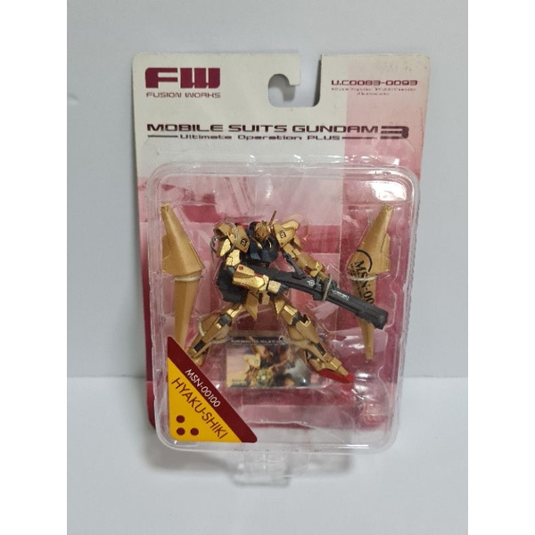 [ใหม่เอี่ยม] Fusion Works Mobile Suit Gundam Ultimate Operation Plus ฟิกเกอร์ Hyaku Shiki