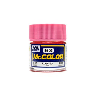 Mr.Hobby Mr.Color C63 Pink Gloss (10ml) 4973028635201 (สี)