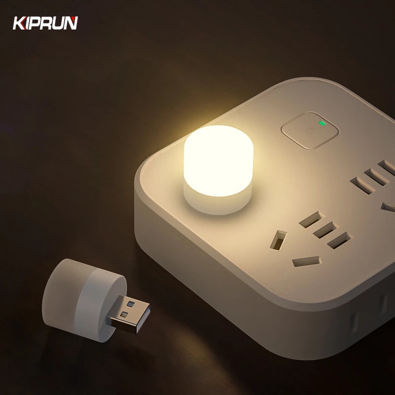 Kiprun โคมไฟอ่านหนังสือ LED ถนอมสายตา ชาร์จ USB (1 ชิ้น)