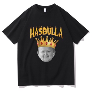 เสื้อยืด พิมพ์ลายกราฟฟิค Hasbulla Fighting Meme ขนาดเล็ก คุณภาพสูง เหมาะกับของขวัญ สําหรับผู้ชาย และผู้หญิงSize S-5XL