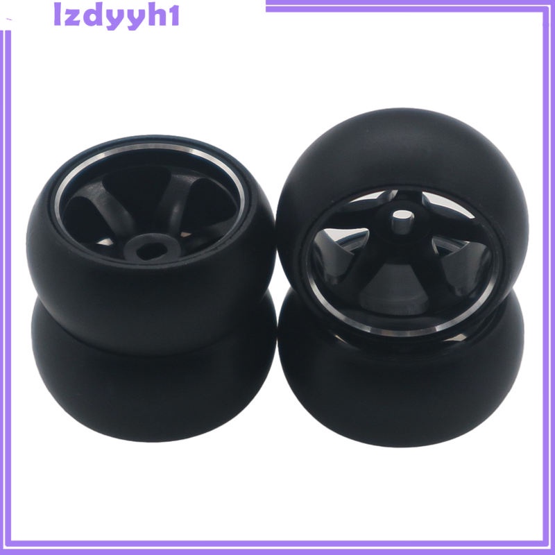 Joydiy ขอบล้อยาง แบบเปลี่ยน สีฟ้า สําหรับรถบังคับ WLtoys K969 K989 1/28 4WD