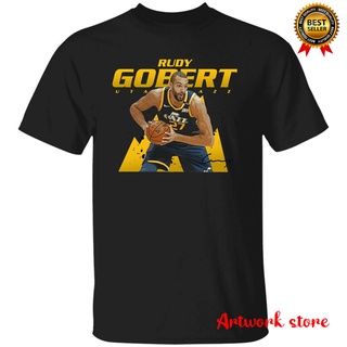 เสื้อยืด ลายบาสเก็ตบอล Nice Rudy Gobert Utah Jazz DiySize S-5XL