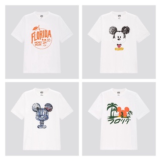 Uniqlo เสื้อยืดแขนสั้น พิมพ์ลาย Disney Mickey MFA ARCHIVE สําหรับผู้ชายและผู้หญิง 449505S-5XL