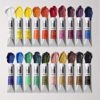 ชุดที่ 1/2 สีน้ำมันวินเซอร์ Winsor &amp; Newton Oil Colour 37 ml.