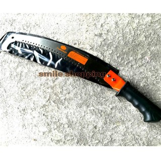 PUMPKIN เลื่อยโค้ง ตัดกิ่งไม้ ตะขอเดี่ยว ขนาด 14 นิ้ว PRUNING SAW#1321