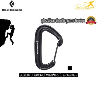 BLACK DIAMOND MINIWIRE CARABINER อุปกรณ์ปีนเขา อุปกรณ์ปีนหน้าผา อุปกรณ์ปีนหน้าผาจำลอง พวงกุญแจ