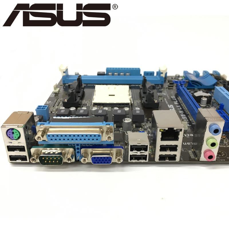 Asus Original F1A55-M LX PLUS เมนบอร์ดเดสก์ท็อป A55 ซ็อกเก็ต FM1 DDR3 32G สำหรับ/E2 เดิมใช้ Mainboar